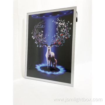 Cinema Magnetic Led Light Display Poster